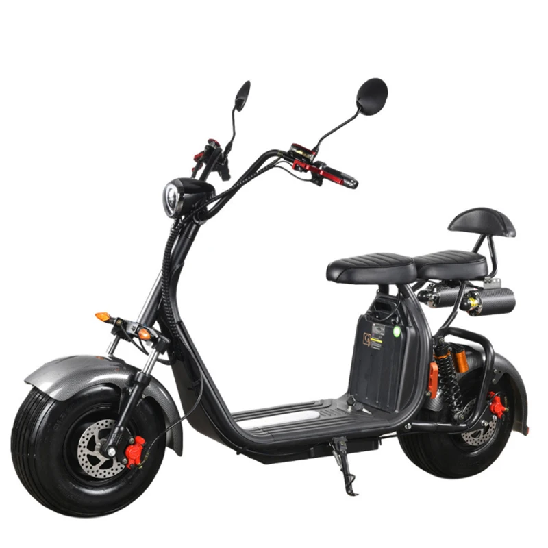2020 New Model Citycoco 2000w 20AH Removable Battery Fat Tire Aluminum Wheel Electric Scooter