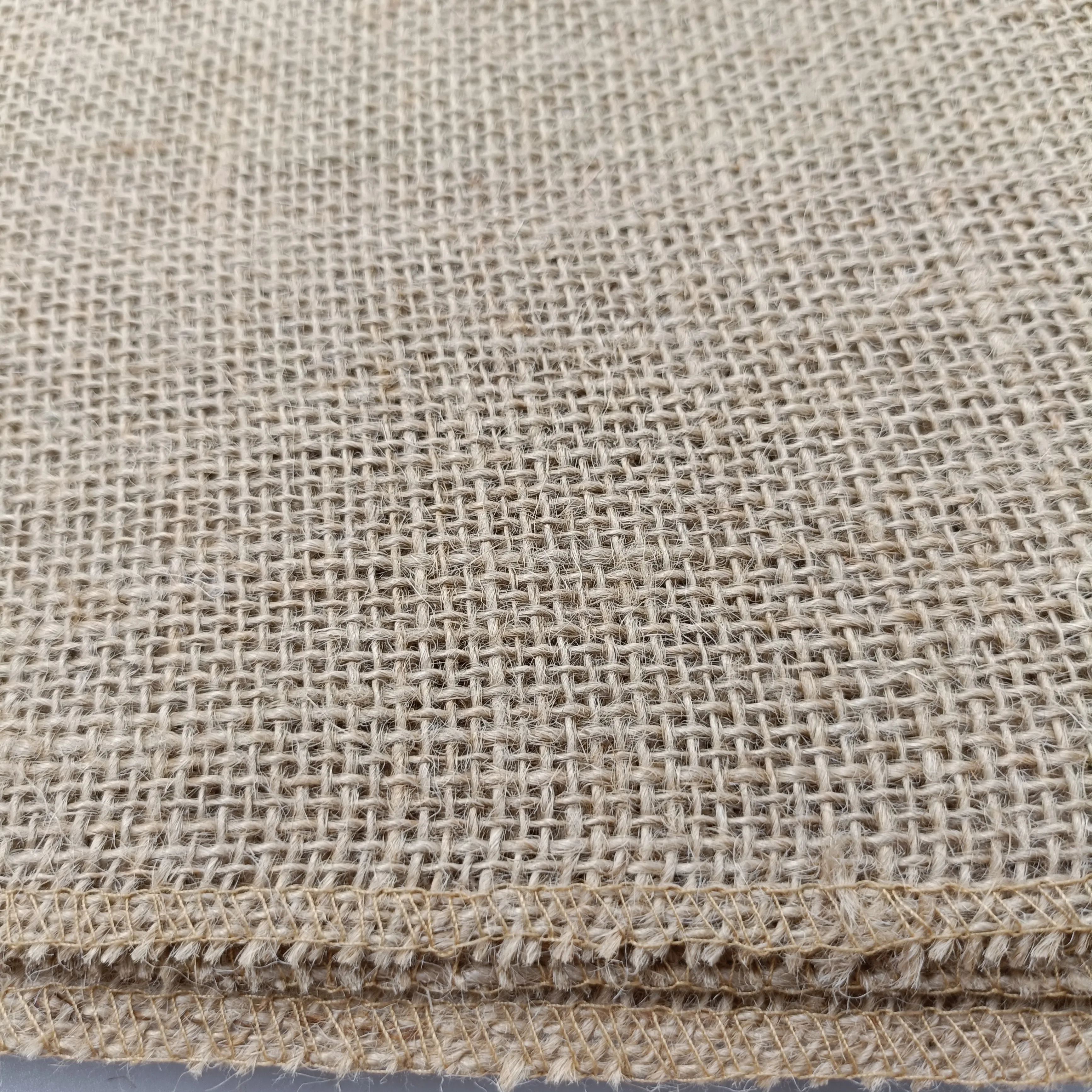 Hot Sale Gunny Fabric Hessian Cloth Natural Jute Burlap Fabric Wholesale