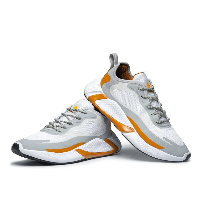 New tech material Factory directly night luminous  men sport shoes customized brand men sneaker men tennis running shoes