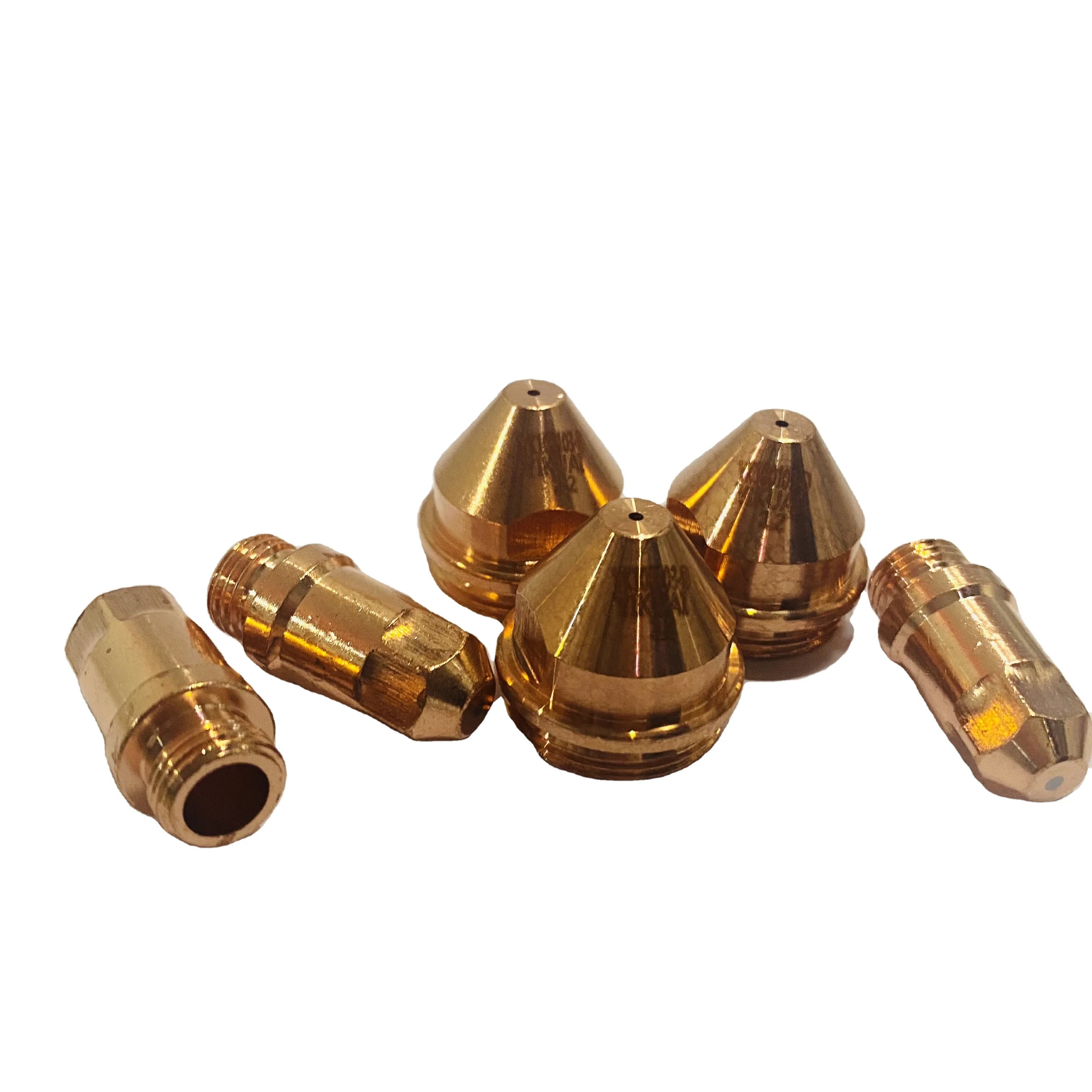 Plasma cutting nozzle and electrode used for welding torch