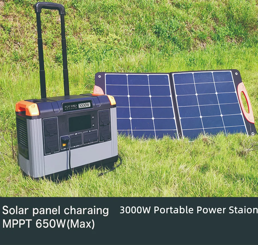 2400w 3000w 2000w Camping Power Station Lifepo4 Battery Charge Solar Generator Energy System 2000w Portable Power Station