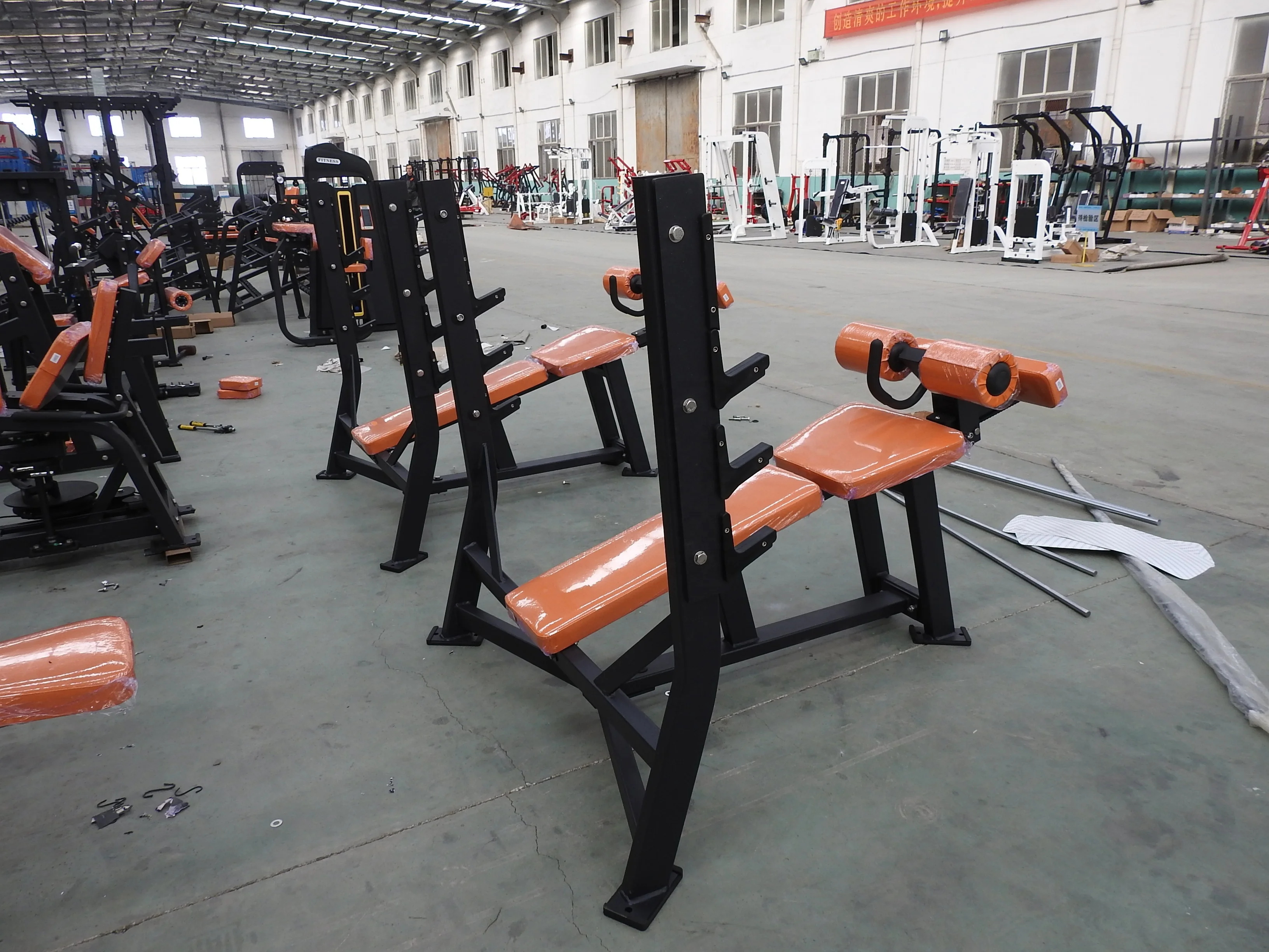 DLEAP Factory Wholesale Price Incline decline Bench WT. Storage flat weight bench Incline Chest Press Gym Equipment