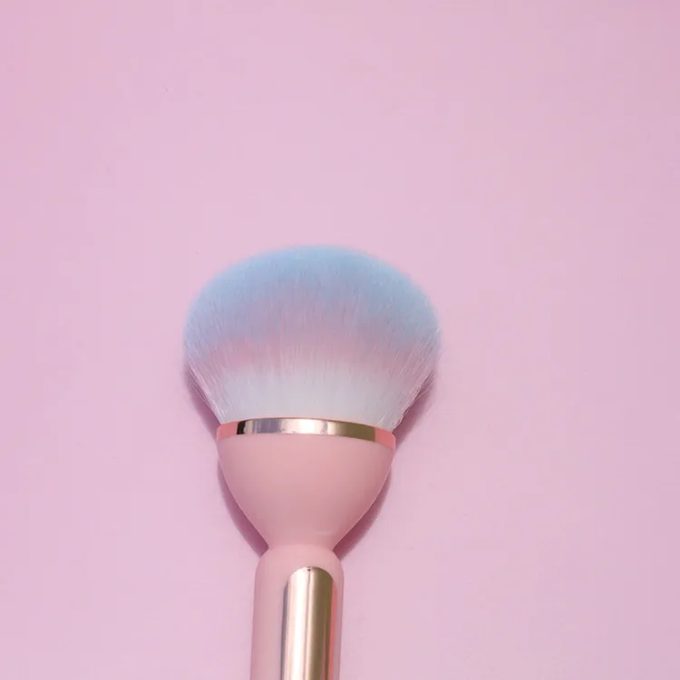 New Design Makeup Blush Brush Single Kabuki Make Up Cosmetic Powder Brush Face Makeup Blush Loose Powder Brush