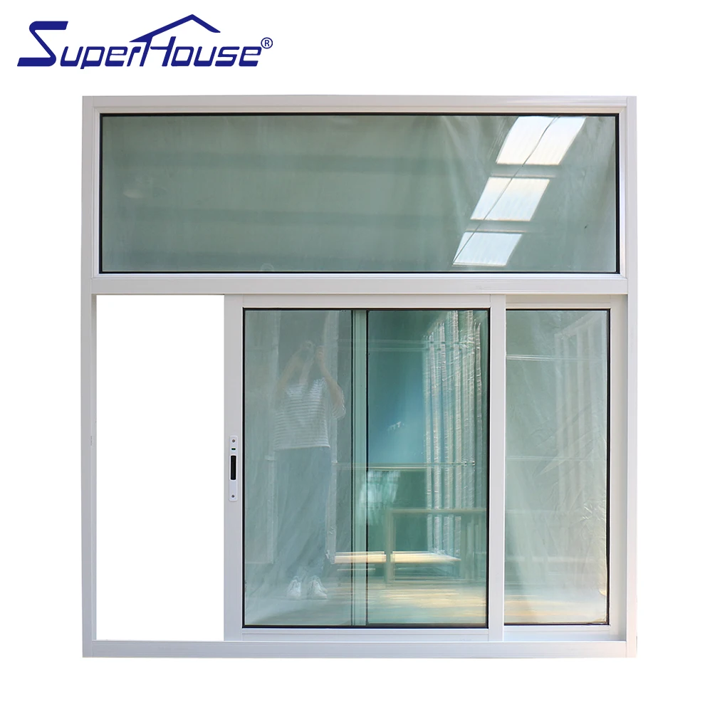 Superhouse large glass windows with FL Approval Hurricane Proof