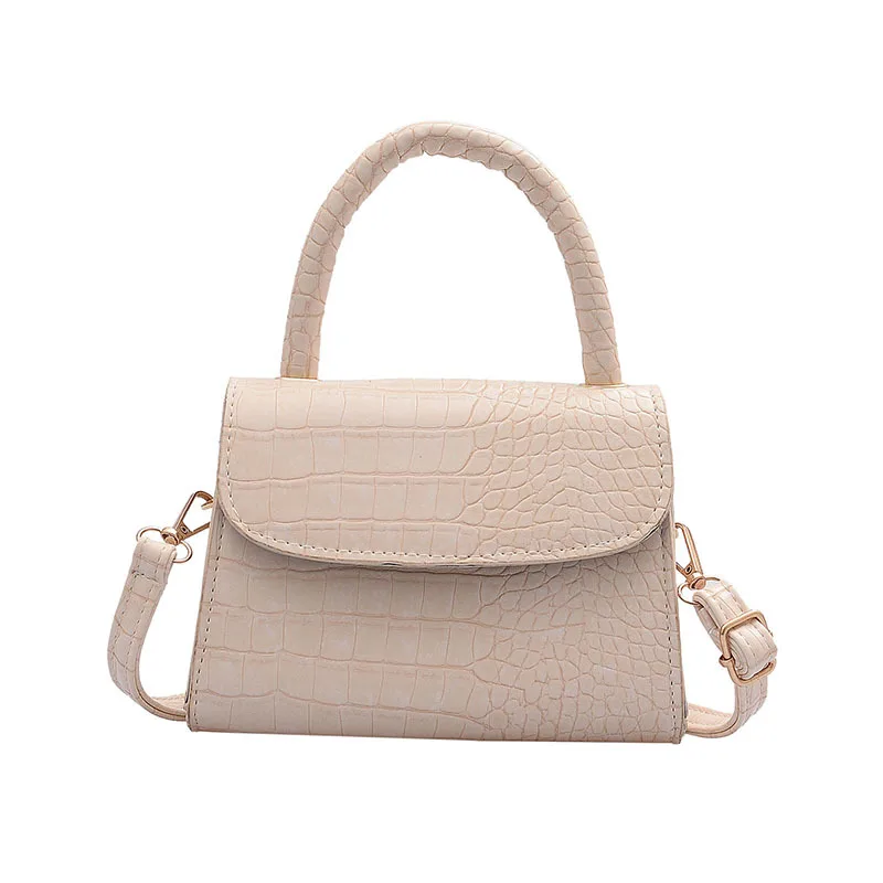 
2020 fashion multicolour tote bags jelly candy crocodile leather bags women purses and handbags 