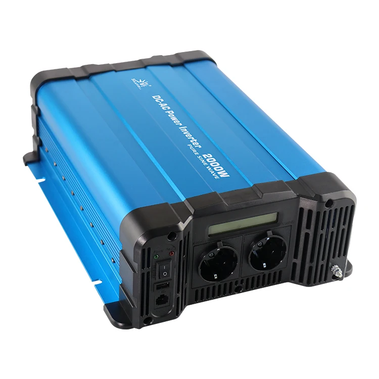 Vehicle 2000W Car Power Inverter Converter DC 12V to AC 220V USB Adapter Portable Voltage Transformer Car