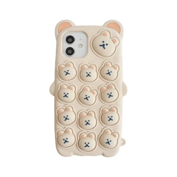 Capa De Funda Celular Designer Silicone 12 13 Pro Max Case Pop Fidget Squid Games Phone Case Mobile Cover For iPhone 11/12/13