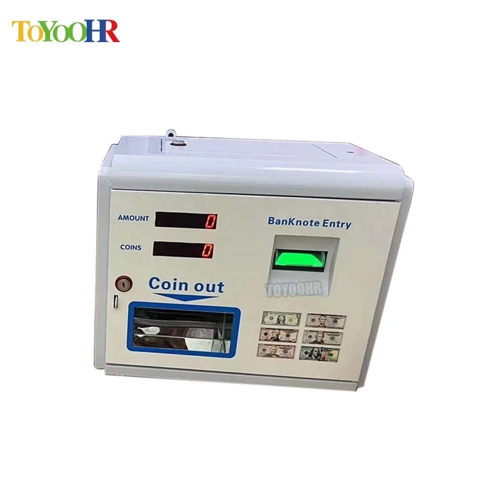 ATM Currency Exchange Machine Token Changer Coin Bill Vending Banknote