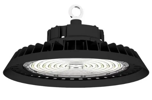 Factory Warehouse Industrial Lighting UFO high bay lights 100W 150W 200W 300W Led High Bay Light Black AC85-265V