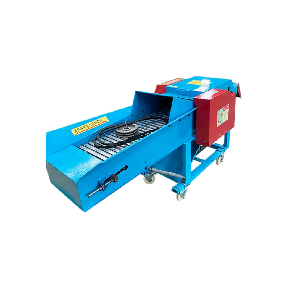 Animal Feed Crusher Grass Cutting Chaff Cutter for pig