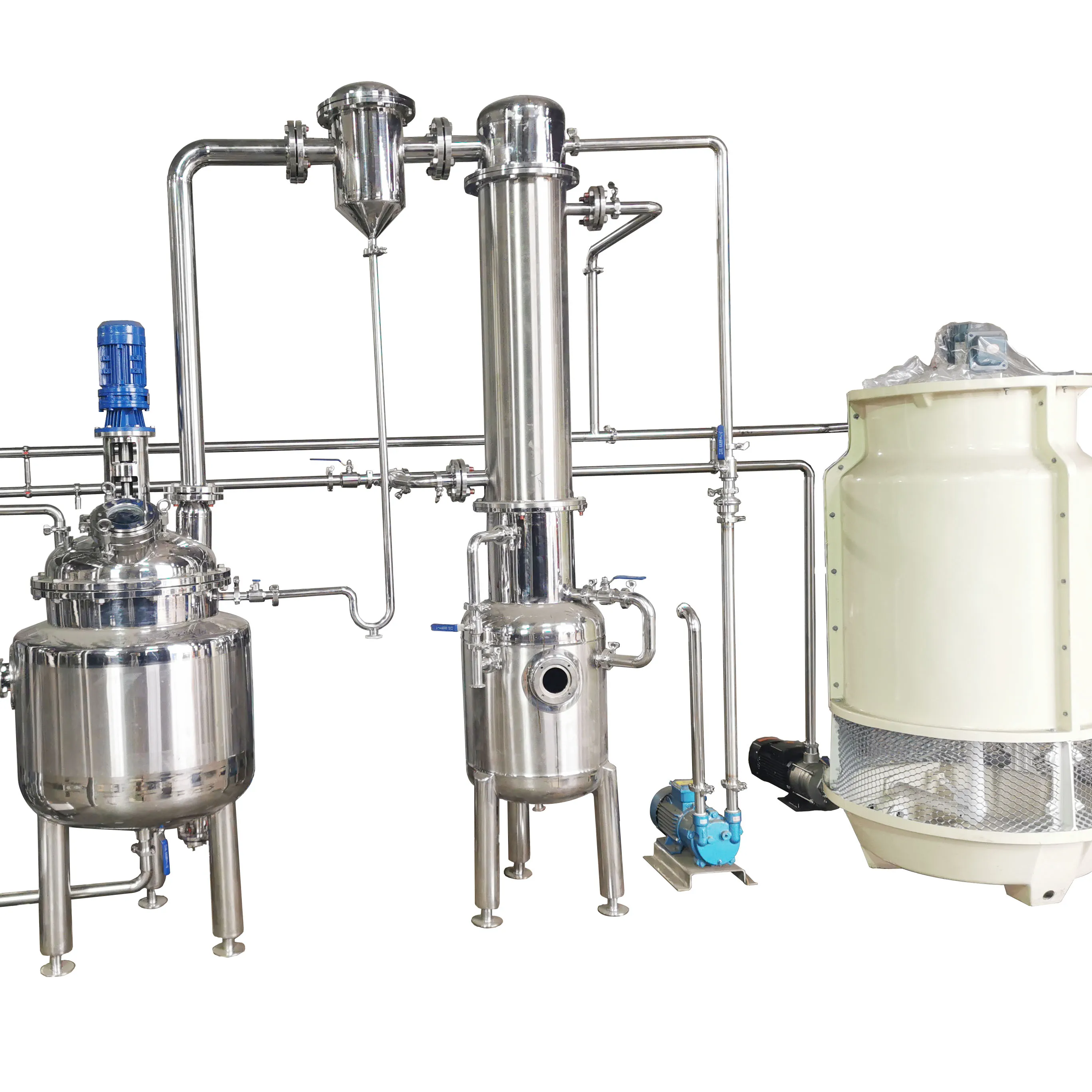 herbal processing machine vacuum spherical Concentrator for sale