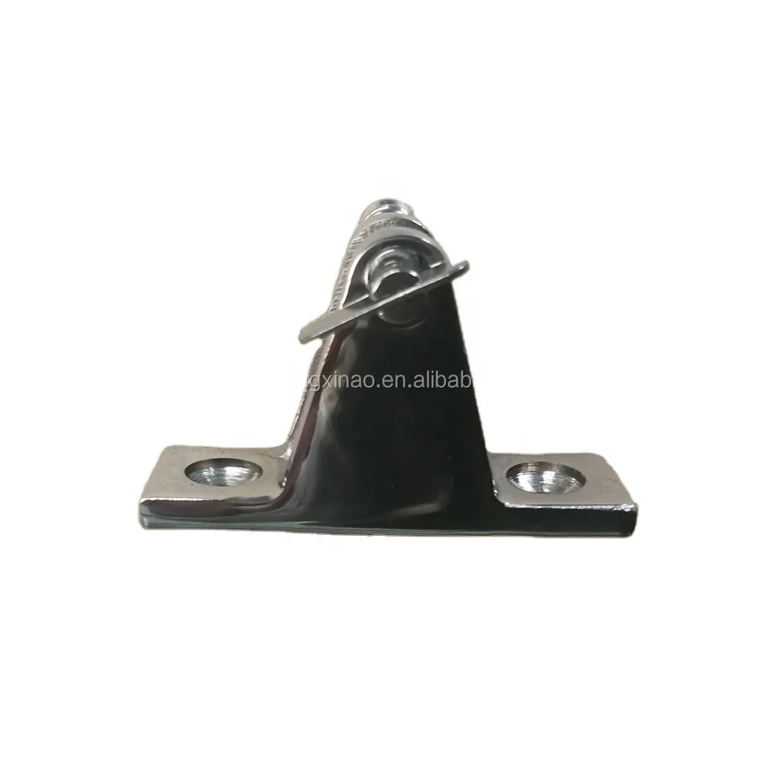 316 stainless steel quick release deck hinge mount bimini top