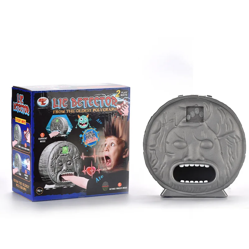Fun Electric Shock Vintage Scanning Lie Detector Test Game Machine