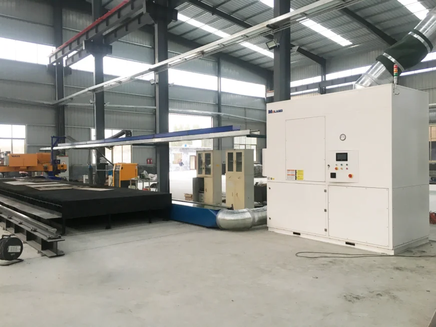 Central Dust Extractor For Welding Workshop Air Filter Cartridge Dust Collector For Fiber Laser Cutting Machine