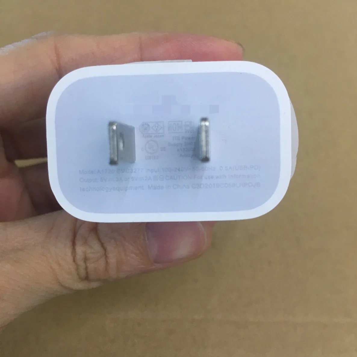 
Original OEM Quality 18w Charger USB C Power Adapter for 11 Pro Max XS XR Air pro Super fast charging Wall Charger 