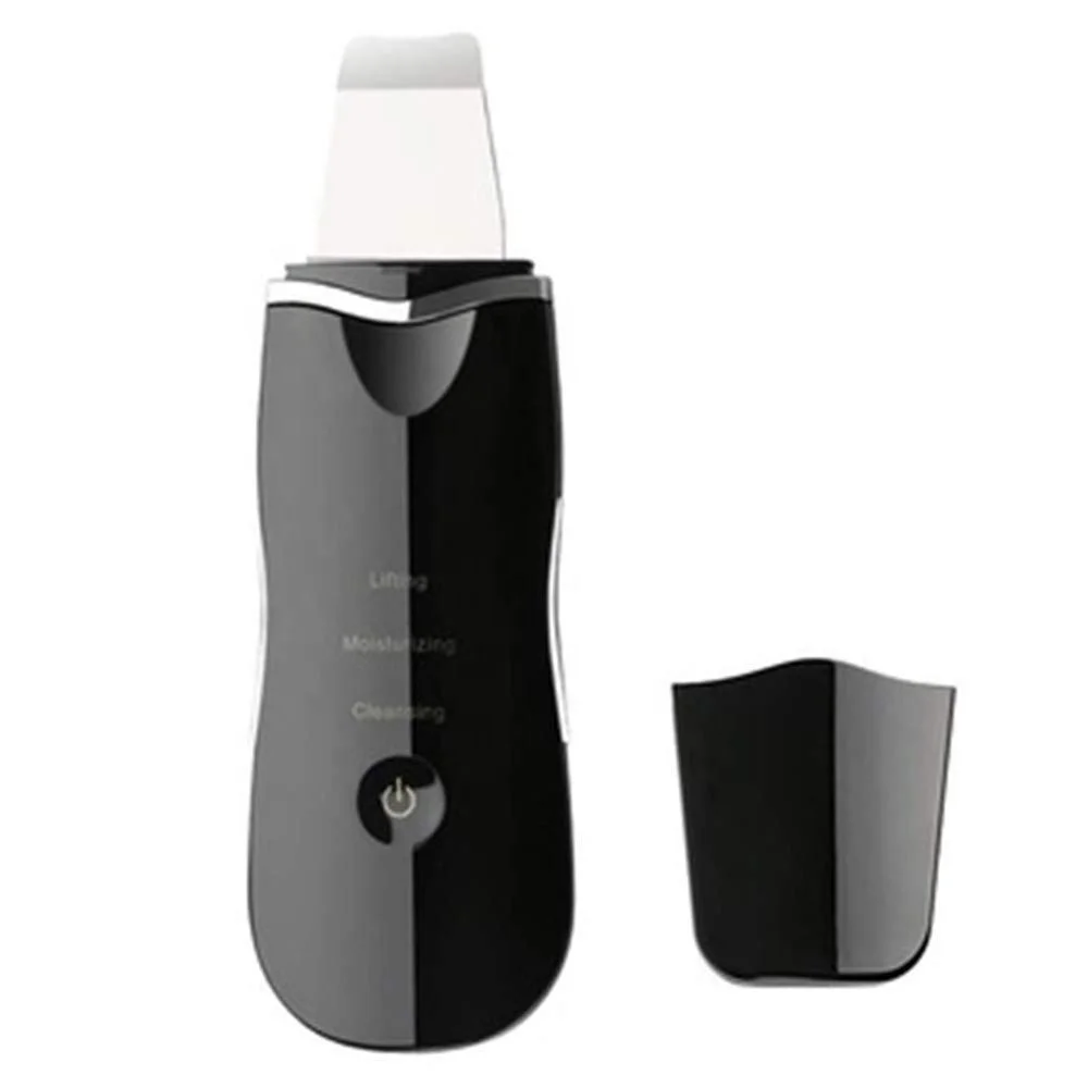 Portable Ion Ultrasound Facial Spatula Face Peeling Ultrasonic Skin Scrubber