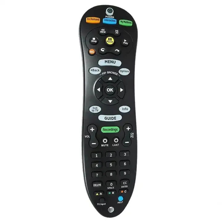 New RCU6400 OEM MXV4 IR At&T U-Verse S30 Universal Cable TV Television Remote Control Cy-Rc1057-At