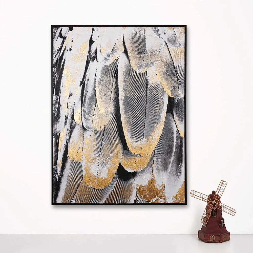 Modern Wall Art Floating Frame For Canvas Nature Painting Wall Pictures Living Room