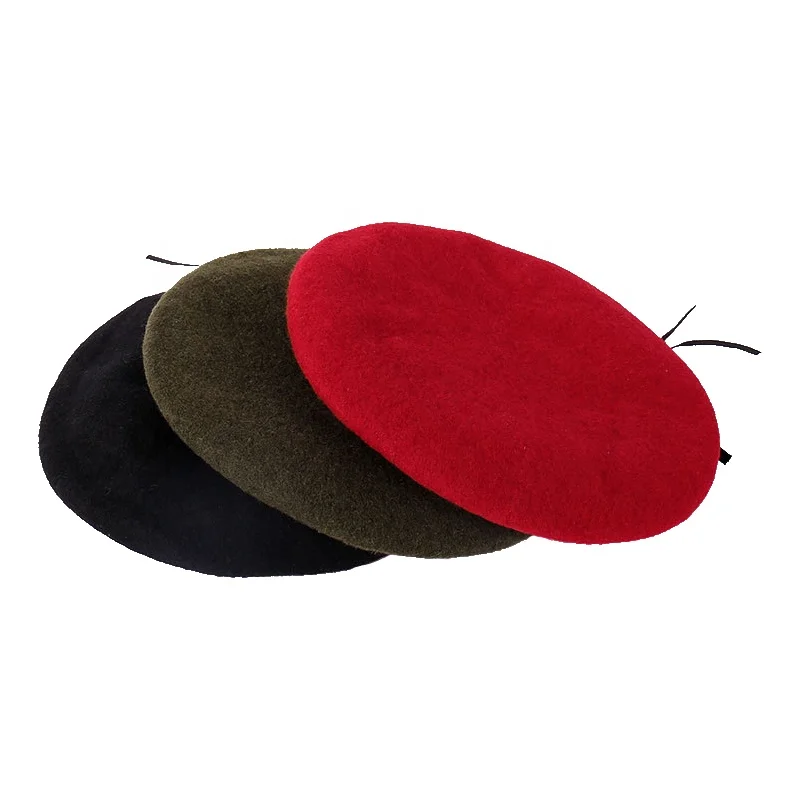 2023 New Style Customized Fashionable Man French Beret hat cheap Ceremonial Beret Caps Outdoor Adjustable Size Berets