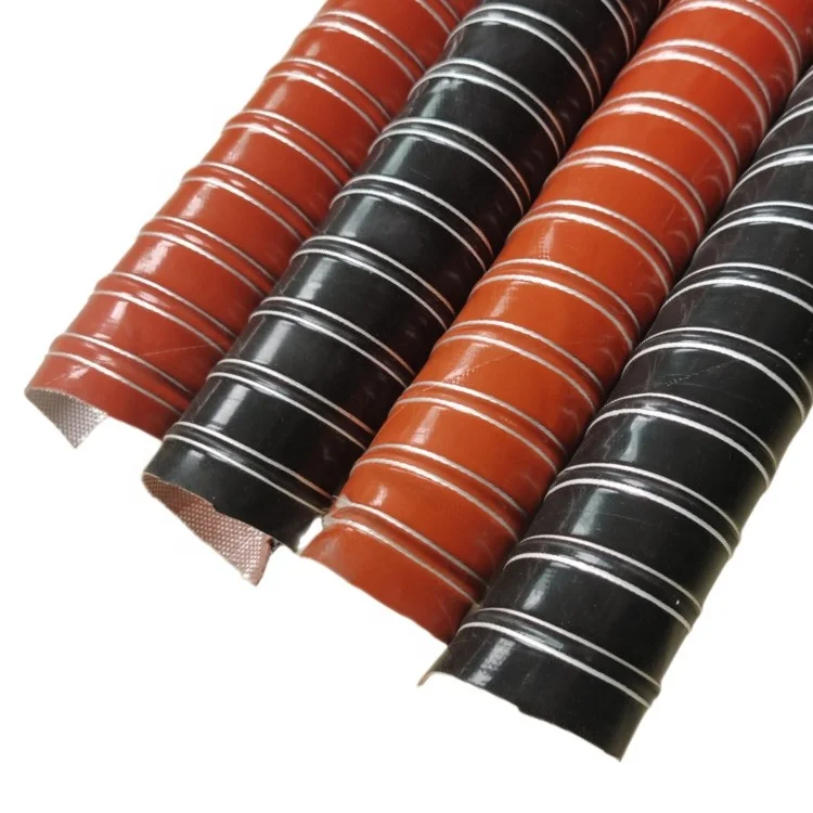 Underground Cable Maintaining Wear Resistant Silicone Hot Air Ducting Hose