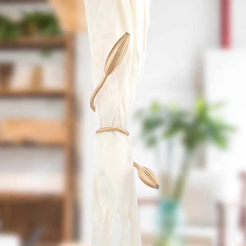 CK04  simple and fashionable adjustable curtain tieback holdback