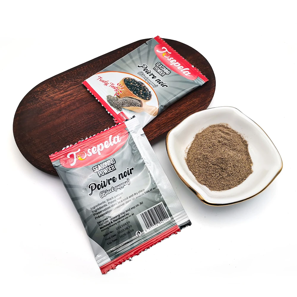 Chinese Dried Tosepela Pepper Powder High Quality Natural Black Pepper Dried Black Pepper Powder