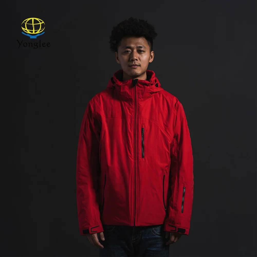 
Custom Functional Padded Waterproof Fully Seam Taped Ski Jacket 