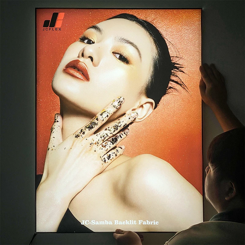 Magnetic Outdoor LED Slim Light Box Glass Front Panel Poster Frame for Advertising Sign Display
