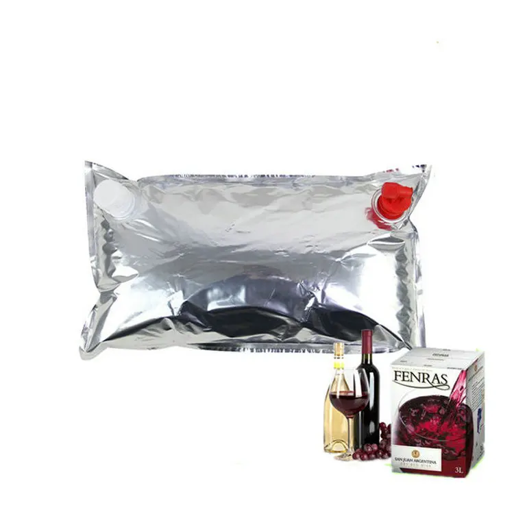 Aluminum foil bag in box condensed milk packaging