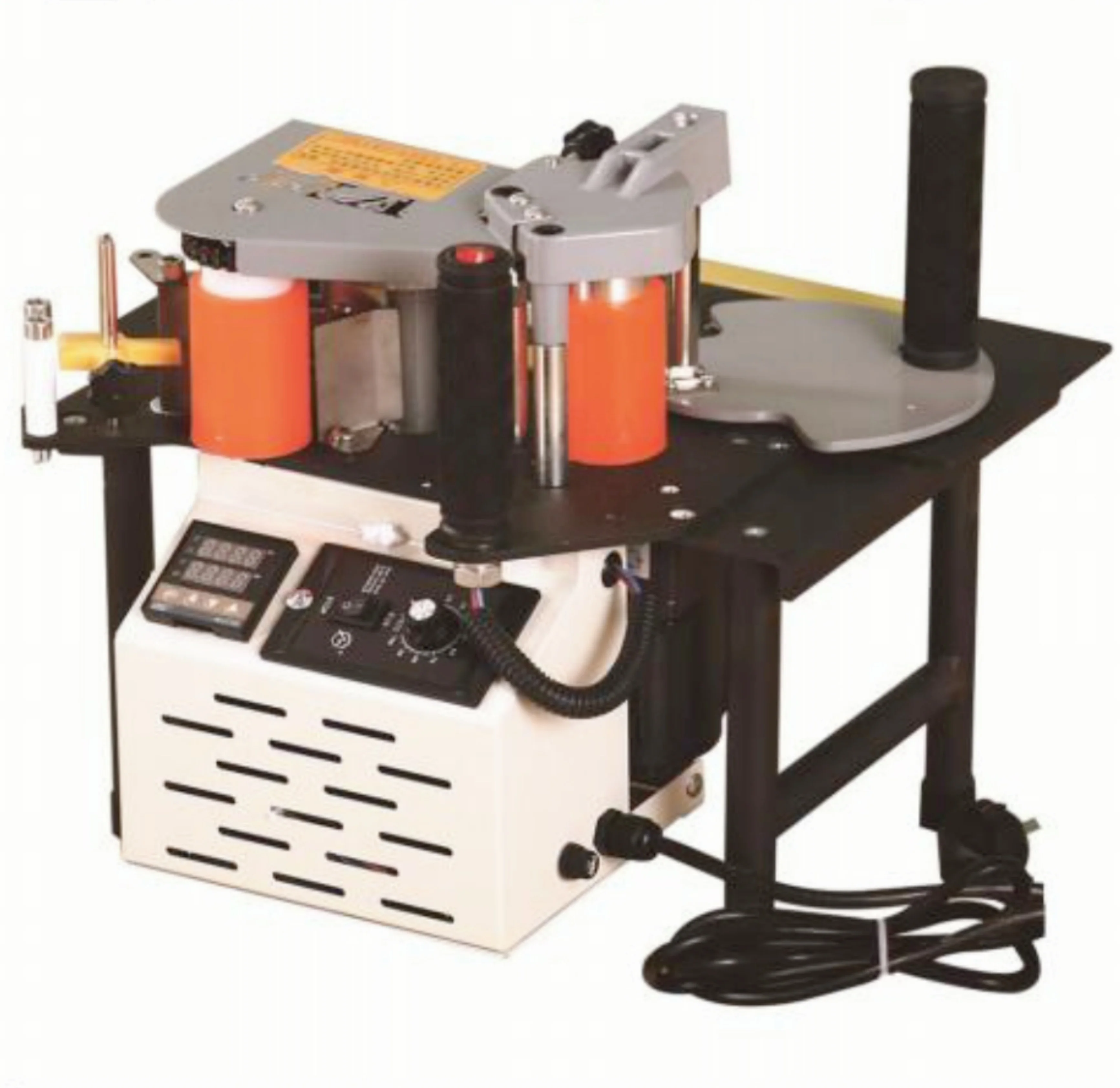 Woodworking Manual Portable Handheld Edge Banding Machine Curved And Straight Double Sided Coated Adhesive Mini Edge Bander