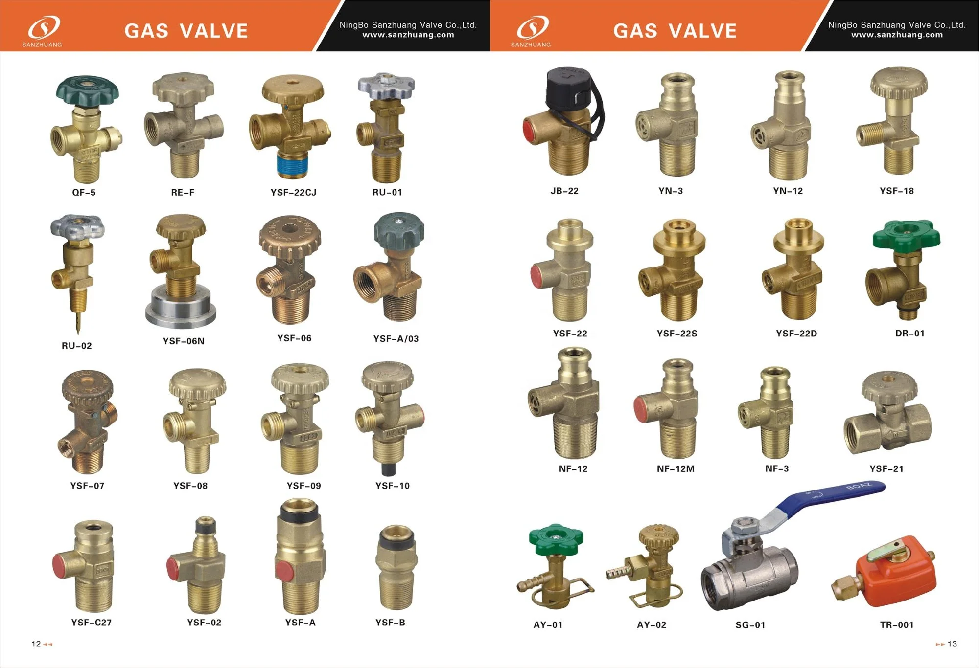 Factory Supply gas cylinder lpg valve