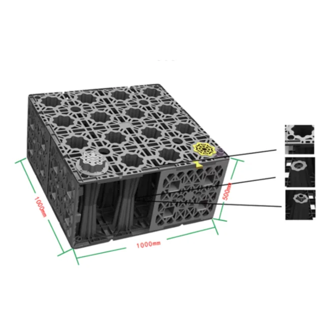 Underground Rainwater Large Volume Pp Plastic Soakaway Harvest System Crate Modules