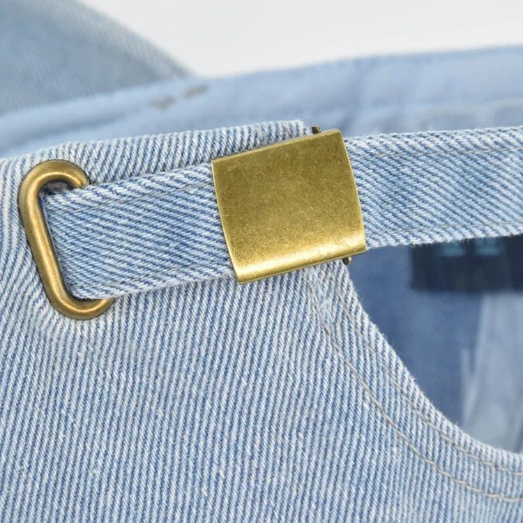 Manufactory Sale Factory Price Color Logo Customized Shoes Caps Hat Back Adjustable Metal Buckle For Cap