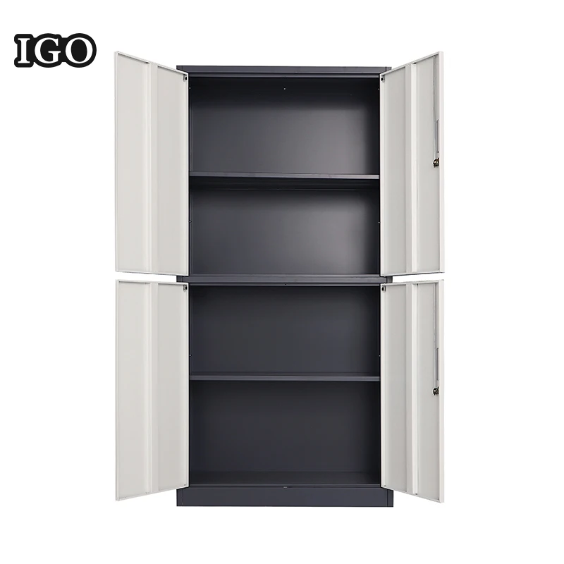 factory popular large space office cupboard library file cabinet living room storage cabinet white home storage cupboard