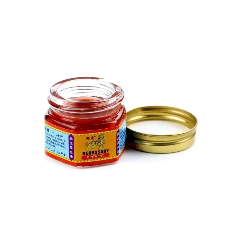 Tiger Ointment White 19.4g Pain Muscle Ointment Knee Pain Cream Massage Rub Muscular tiger Balm