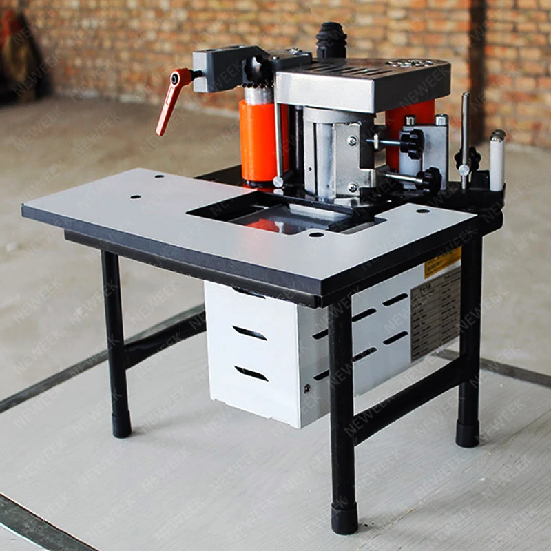 NEWEEK manual wood-based panel small 45 degree edge banding machine edge bander