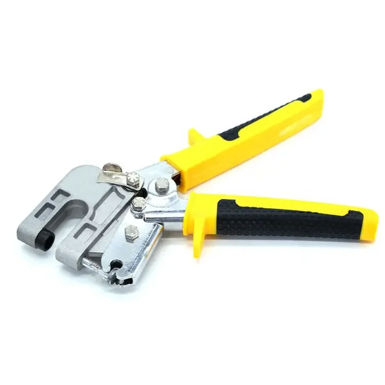 Keel Forceps Punch Lock Stud Crimper Tool Profile Connection Pliers Cutting Pliers
