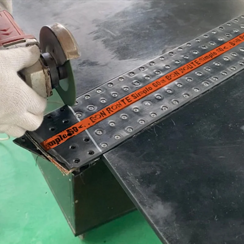 rubber conveyor belt lacing