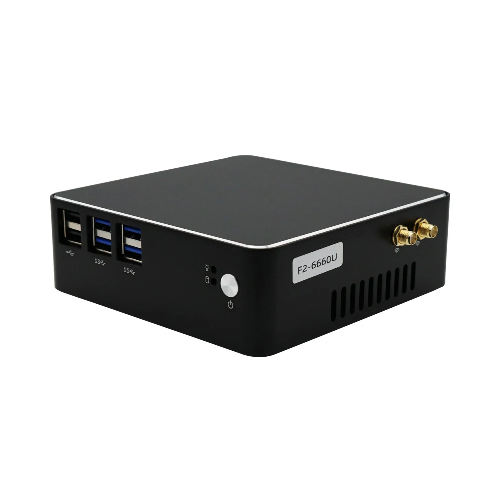 DDR3L 8GB HD VGA pc gamer Intel Core i3-6660U 2.4GHz import used computers with cooling fan LAN desktops