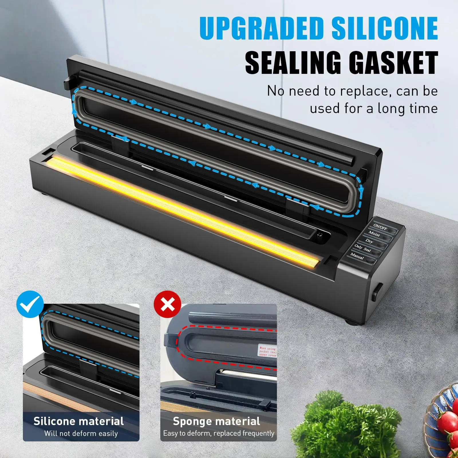 Mini Electric Plastic Food Vacuum Sealer Wholesale Prices USB Power Source For Household Use Vacuum Packing Sealer