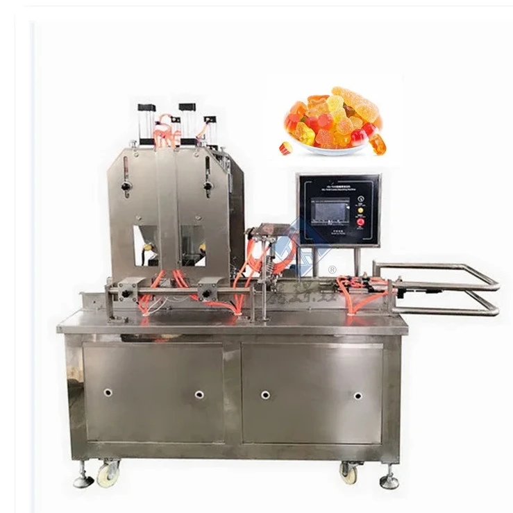Jelly Candy Bean Depositor Bear Small Gummy Semi-automatic Candy Making Machine