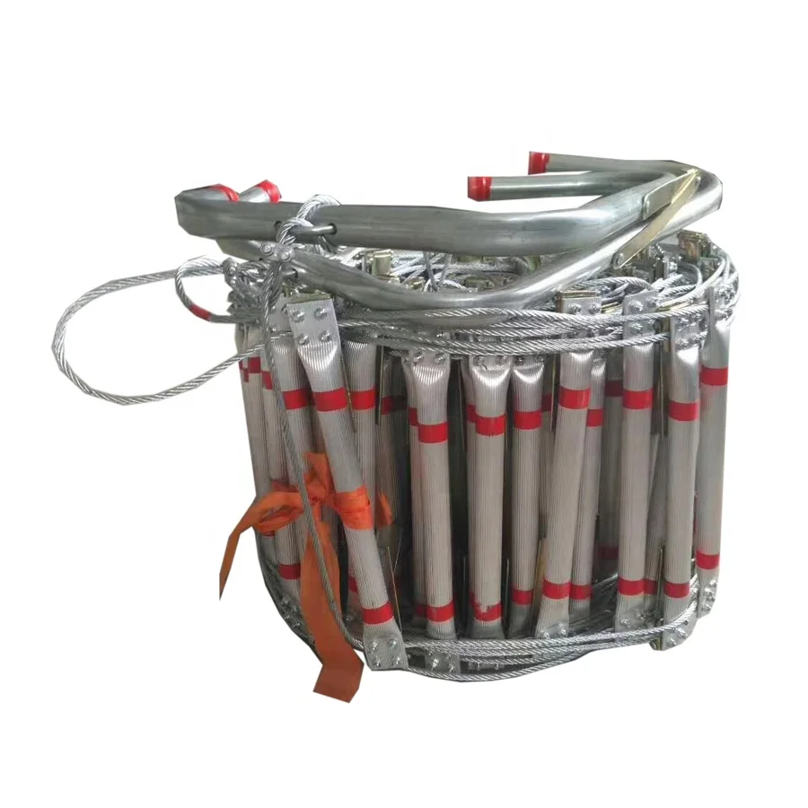 16feet reliable chain fire fighting emergency ladder