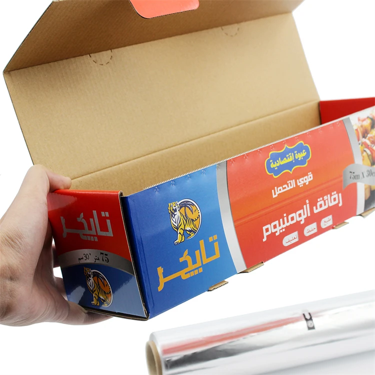 New Product Embossed Aluminum Foil Aluminum Foil Heavy Duty 12x1000 Aluminum Foil For Kitchen