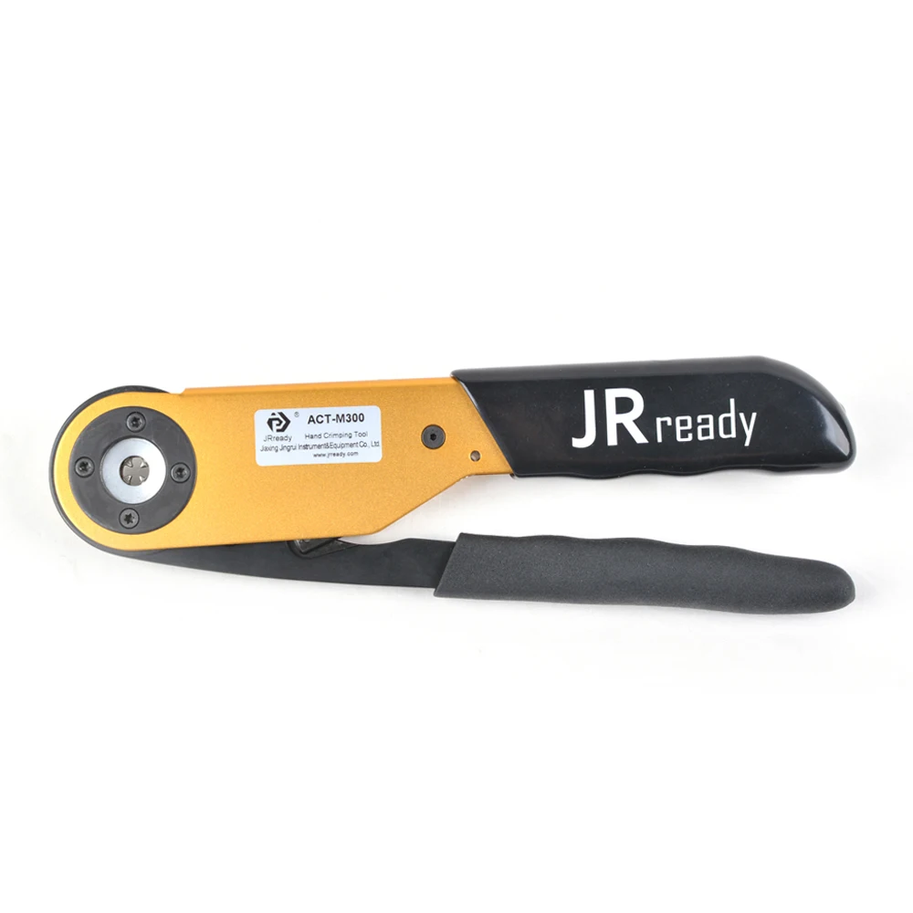 JRready Four-indent Hand Wire Crimper 6-14AWG ACT-M300 Crimping Tool For Aviation Connector