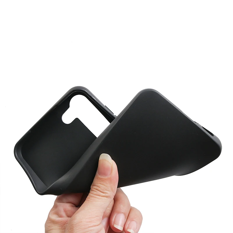 Black Matte Cases Soft TPU Silicone Phone Case For Samsung Galaxy A05 A05s Shockproof Protective Cover