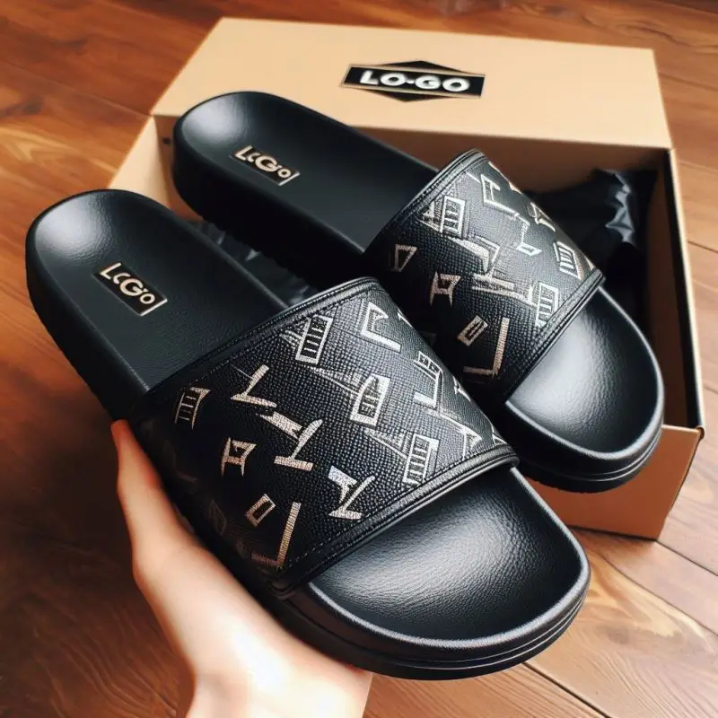 Latest design China factory Men EVA flip flops and sneaker slippers