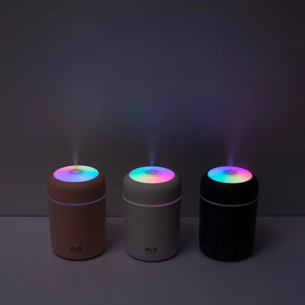 Mist Smart Home Cool Air Led Humidifier USB  Mini Ultrasonic Atomizer  Air Humidifier For Home Hotel Car School