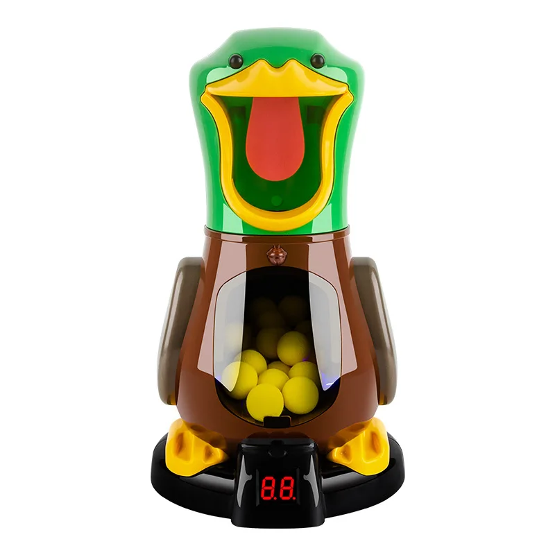 Duck Toys Shooting Games with Soft Foam Balls,Target Practice Toys with LCD Score RecordMultiplayer Interactive Games Toys