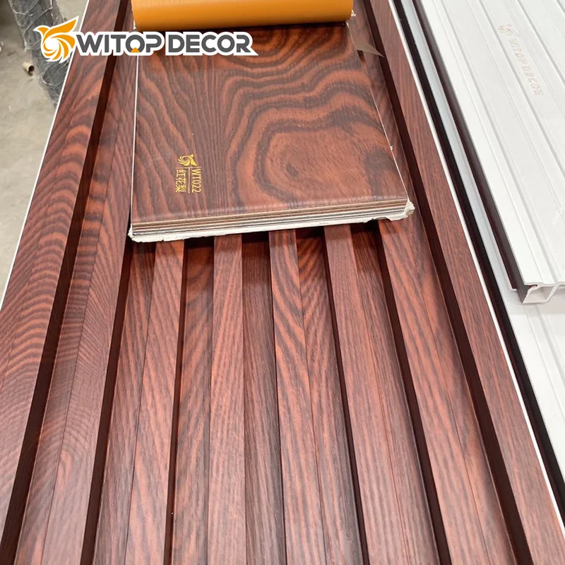 Hollow Wood Plastic Composite Wall Cladding Wall Wood Panel Wpc