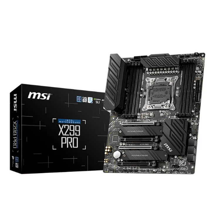  Материнская плата для игрового настольного компьютера MSI X299 PRO